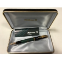 Penna Stilografica Pelikan Souveran M800 Green & Black con pennino in oro