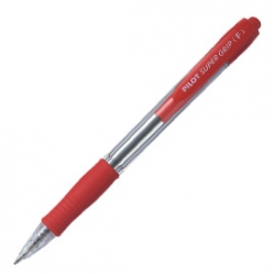 PENNA SFERA SCATTO SUPER GRIP ROSSA  FINE 0.7MM PILOT