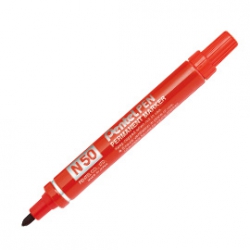 MARCATORE PENTEL PEN N60 ROSSO P.TONDA