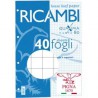 RICAMBI FORATI A4 5mm  QUAXIMA 40FG 80GR PIGNA