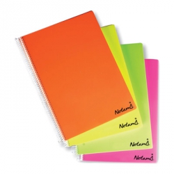 Blocco Spiralato Notami 5 MM A 4 Fluo