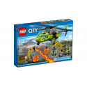 LEGO CITY  60123 ELICOTTERO DEI RIFORNIMENTI VULCANICO