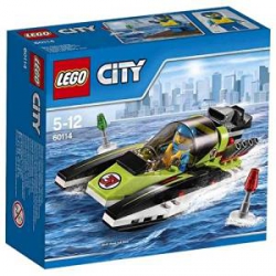 LEGO City Great Vehicles 60114 - Motoscafo da Competizione