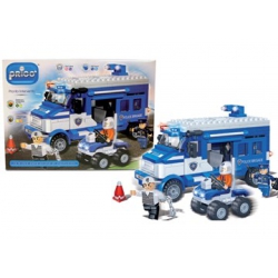 PRICO 35414 COSTR.CAMION POLIZIA COMPATIBILE CON LEGO