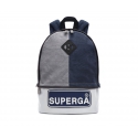 ZAINO BACKPACK ORCHESTRA SIGN GRIGIO/BLU DIM. 27X41X16 CM SUPERGA