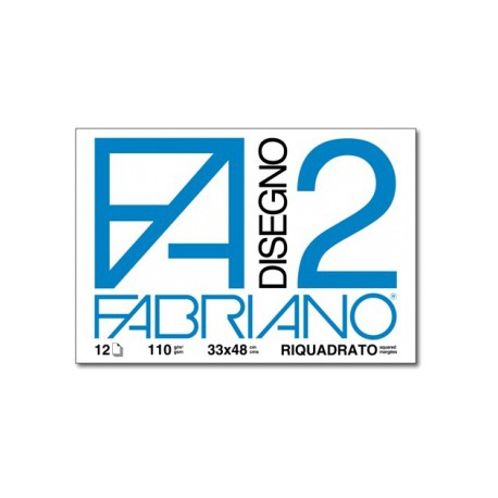 Album Fabriano FA2 12FG 33X48 SQ 10PZ