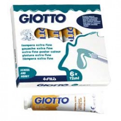 TEMPERA GIOTTO TUBO 4 (12ML) GIALLO OCRA 21