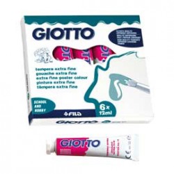 TEMPERA GIOTTO TUBO 4 (12ML) ROSSO  MAGENTA 10