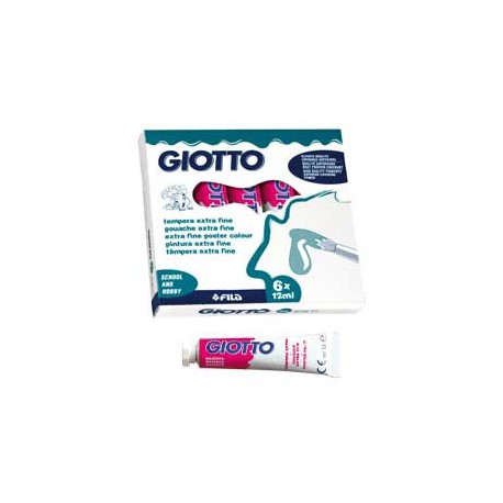 TEMPERA GIOTTO TUBO 4 (12ML) TERRA DI SIENA NATURALE 20