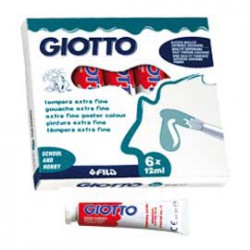 TEMPERA GIOTTO TUBO 4 (12ML) ROSSO CARMINIO 9