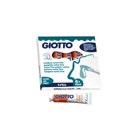 TEMPERA GIOTTO TUBO 4 (12ML) ROSSO VERMIGLIONE 7