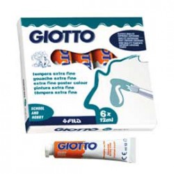 TEMPERA GIOTTO TUBO 4 (12ML) ROSSO VERMIGLIONE 7