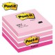BLOCCO CUBO 450foglietti Post-it® 76x76mm 2028-P PASTELLO ROSA