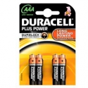 BLISTER 4 PILE DURACELL PLUS (MN2400) AAA - MINISTILO