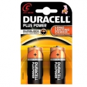 BLISTER 2 PILE DURACELL PLUS (MN1400) C - MEZZA TORCIA